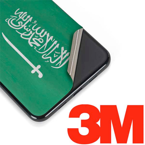Saudi Arabia Flag Distressed Google Pixel 3a Skin